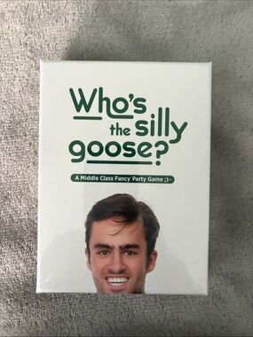 Who's the Silly Goose? Party Game - White & Green